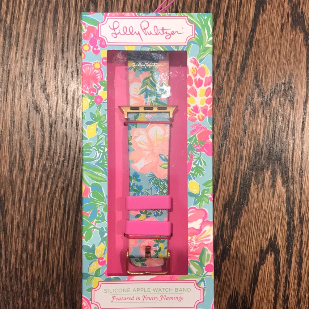 Lilly Pulitzer Silicone Apple Watch band